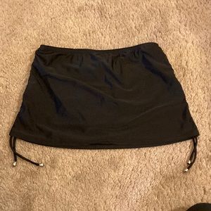 Swim Skirt with Attached Bikini Bottom size Small 4/6